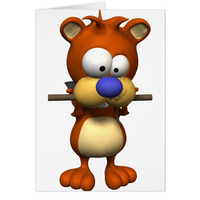 3Dビーバー (正面)