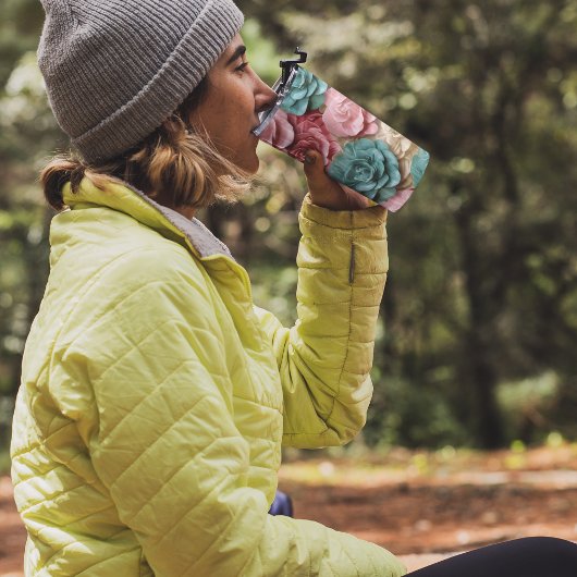 3Dピンクの花とバラ タンブラー