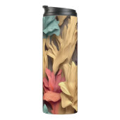 3Dピンクパステルフローラ タンブラー (回転右)