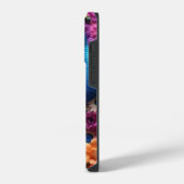 3Dピーコック iPhoneケース (左側面)