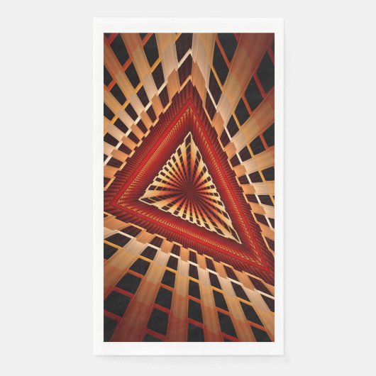 3Dファンタジーネットワークモダンフラクタル図形デザイン (正面)