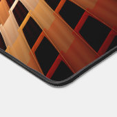 3Dファンタジーネットワークモダンフラクタル図形デザイン デスクマット (コーナー)