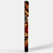 3Dファンタジーネットワークモダンフラクタル図形デザイン Case-Mate iPhoneケース (裏面 / 右)