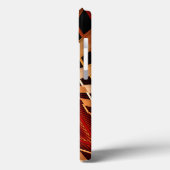 3Dファンタジーネットワークモダンフラクタル図形デザイン Case-Mate iPhoneケース (裏面 / 左)