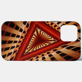 3Dファンタジーネットワーク モダン フラクタル グラフィック デザイン Case-Mate iPhoneケース (裏面 (横))