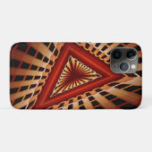 3Dファンタジーネットワーク モダン フラクタル グラフィック デザイン Case-Mate iPhoneケース (裏面(横))