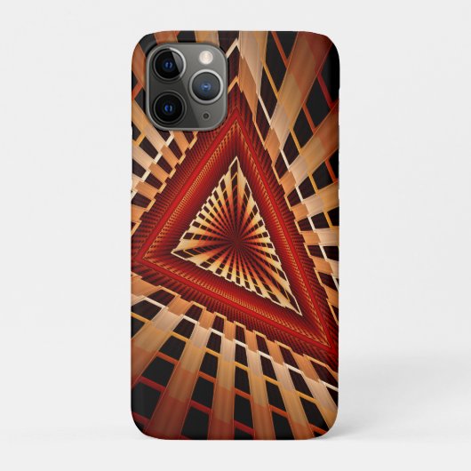 3Dファンタジーネットワーク モダン フラクタル グラフィック デザイン Case-Mate iPhoneケース (裏)