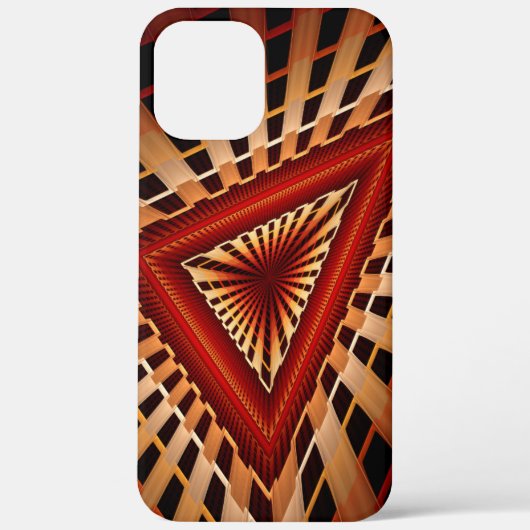 3Dファンタジーネットワーク モダン フラクタル グラフィック デザイン Case-Mate iPhoneケース (裏面)