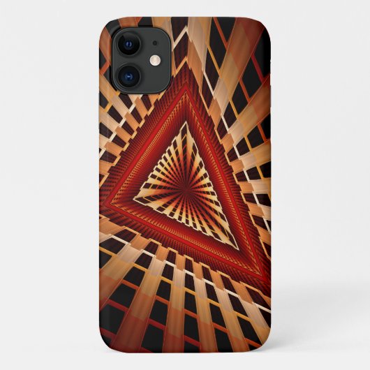 3Dファンタジーネットワーク モダン フラクタル グラフィック デザイン Case-Mate iPhoneケース (裏面)