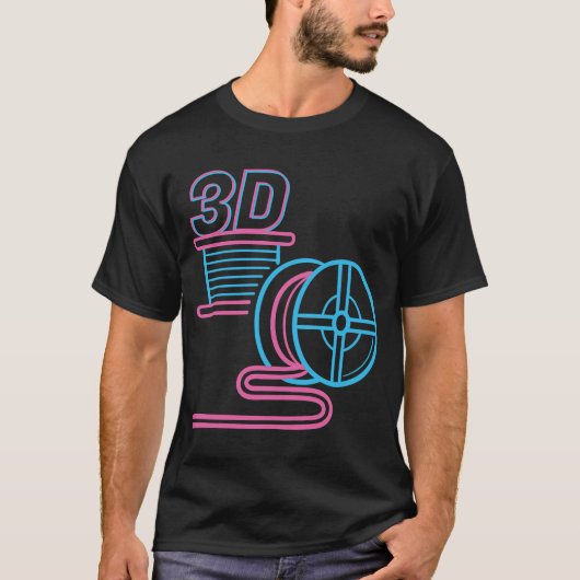 3DフィラメントPLA I 3dプリントプラフィラメントFdm 3d Pri Tシャツ (正面)