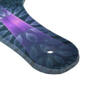 3Dフラクタルアートパターンターコイズ紫ピンク カッティングボード (角)