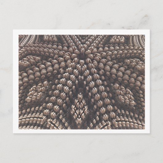 3Dフラクタル画像はがき ポストカード (正面)