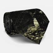 3Dフラクタル鉱物1ギークタイ ネクタイ (ロール)