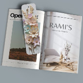 3DフラワーかわいらしズフローラDIYブックマークC