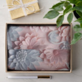 3Dフラワーシリーズデザイン1 薄葉紙 (ギフト)