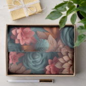 3Dフラワーシリーズデザイン5 薄葉紙 (ギフト)