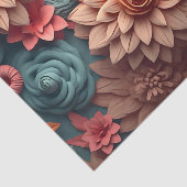 3Dフラワーシリーズデザイン5 薄葉紙 (詳細)