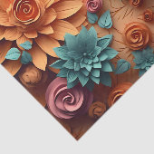 3Dフラワーシリーズデザイン6 薄葉紙 (詳細)