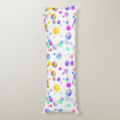 3Dフローティングボールパターン。BGなし ボディピロー (正面縦)