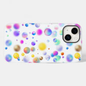 3Dフローティングボールパターン。BGなし Case-Mate iPhoneケース (裏面 (横))