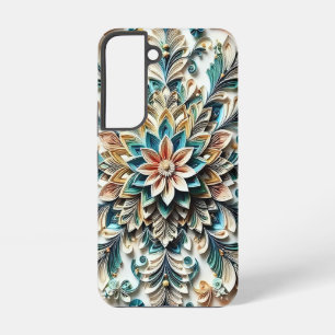 3Dフローラデザイン SAMSUNG GALAXY S22ケース