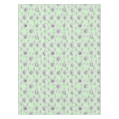 3Dフローラルパターン01.wx4.Lpink BG テーブルクロス (正面)