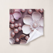 3Dフローラ バスタオルセット (ウォッシュタオル)