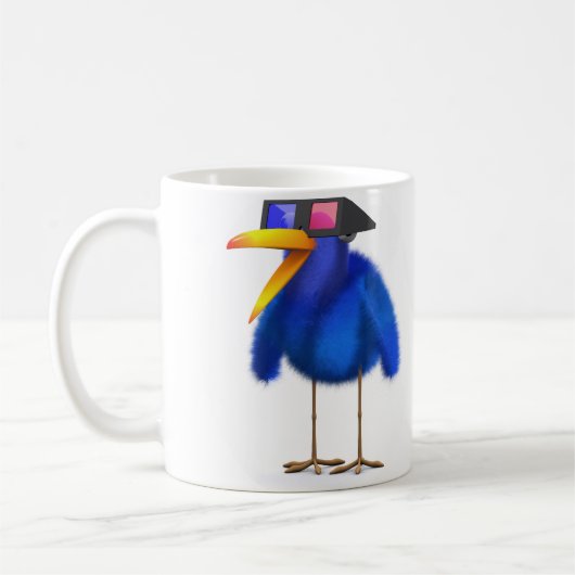 3dブルーバード3dムービー コーヒーマグカップ (左)