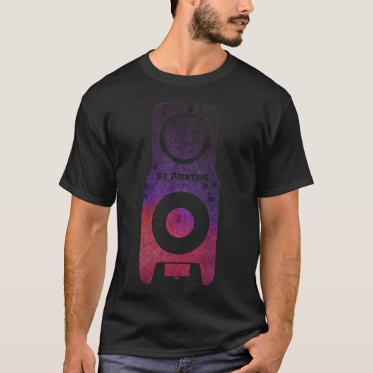 3Dプリンタのホットエンドアートワーク3 Tシャツ (正面)