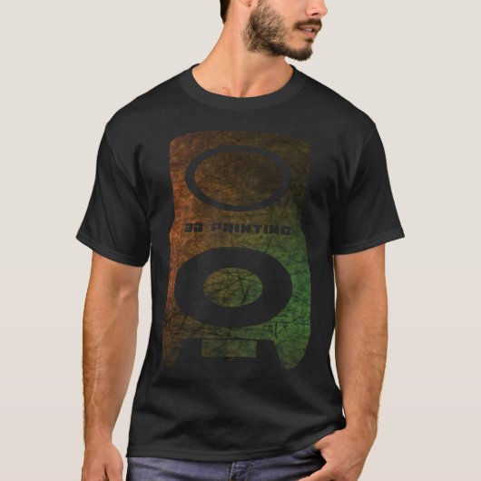 3Dプリンタホットエンドアートワーク4 Tシャツ (正面)