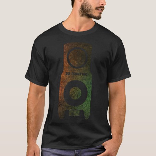 3Dプリンタホットエンドアートワーク4 Tシャツ (正面)