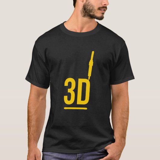3DプリンタTシャツ Tシャツ (正面)