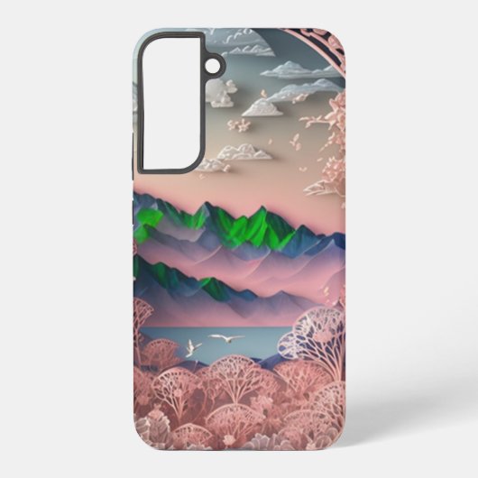 3Dプリント SAMSUNG GALAXYケース (裏面)