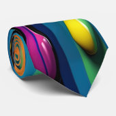 3Dペイントドリップス ネクタイ (ロール)