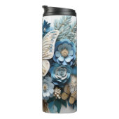 3dペーパークラフトバタフライタンブラー タンブラー (回転右)