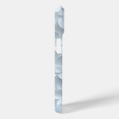 3Dホワイトフラワーパターンフォンケース Case-Mate iPhoneケース (裏面 / 右)