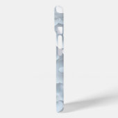 3Dホワイトフラワーパターンフォンケース Case-Mate iPhoneケース (裏面 / 左)