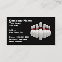 3Dボーリングピン（黒BG）