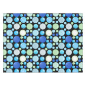 3DボールPattern.01.b黒BG テーブルクロス (正面(横))