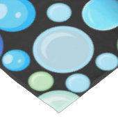 3DボールPattern.01.b黒BG テーブルクロス (アングル)