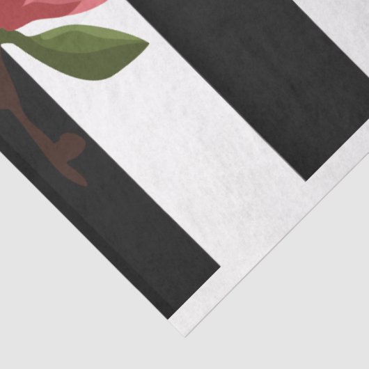 3Dマグノリアピンクフラワーデクページティッシュペーパー 薄葉紙 (詳細)