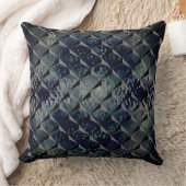 3Dマスを背景の「スモークガラス」と混ぜ合わせる クッション (ブランケット)