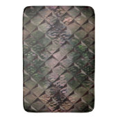 3Dマスを背景Tの打ちガラスと混ぜる バスマット (正面縦)