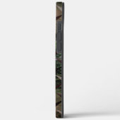 3Dマスを背景Tの打ちガラスと混ぜる Case-Mate iPhoneケース (裏面 / 左)