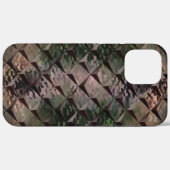 3Dマスを背景Tの打ちガラスと混ぜる Case-Mate iPhoneケース (裏面 (横))