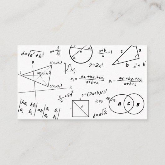 3Dマスホワイトボード数学先生 名刺 (裏面)
