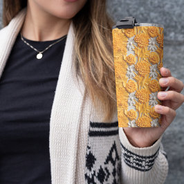 3Dマリゴールドフローラ タンブラー