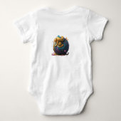 3dマンガデザイン ベビーボディスーツ (裏面)