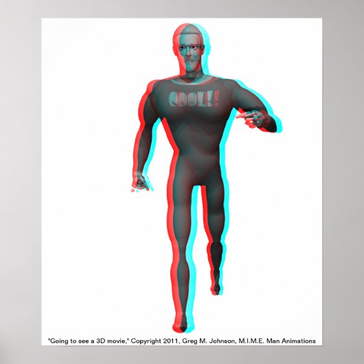 3Dムービーを見る！ ポスター (正面)