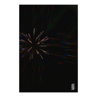 3Dメガネによる花火5 フォトプリント           